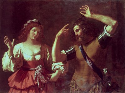 Samson and Delilah by Giovanni Francesco Barbieri